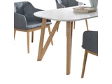 SalesFever® Tischgruppe anthrazit 160 x 90 cm Aino 5tlg. Tisch & 4 Stühle 13818 Miniaturansicht - 10