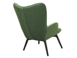SalesFever® Skandinavischer tannengrün Sessel mit Armlehnen aus Webstoff Aksel 13731 Miniaturansicht - 5