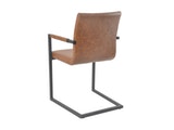 SalesFever® Baumkantentisch Stühle hellbraun 160 cm massiv NATUR 5tlg ALESSIA 13849 Miniaturansicht - 12