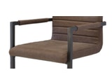 SalesFever® Baumkantentisch Stühle buffalo braun 160 cm massiv NATUR 5tlg ALESSIA 13858 Miniaturansicht - 11