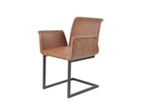 SalesFever® Baumkantentisch Stühle hellbraun Essgruppe 160 cm massiv NUSSBAUM 5tlg GAIA 13881 Miniaturansicht - 10