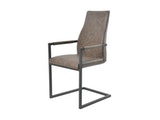 SalesFever® Baumkantentisch Stühle dunkelbraun 160 cm massiv NATUR 5tlg GIADA 13903 Miniaturansicht - 12