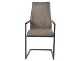 SalesFever® Baumkantentisch Stühle dunkelbraun 160 cm massiv NATUR 5tlg GIADA 13903 Miniaturansicht - 9