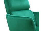 SalesFever® Sessel Tannengrün mit Armlehnen Samtstoff Relaxsessel YLVA 14001 Miniaturansicht - 6