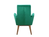 SalesFever® Sessel Tannengrün mit Armlehnen Samtstoff Relaxsessel YLVA 14001 Miniaturansicht - 5