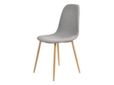 SalesFever® Essgruppe Grau 5tlg. Tisch 120x80 cm mit 4 Stühlen 14040 Miniaturansicht - 4