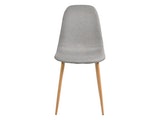 SalesFever® Essgruppe Grau 5tlg. Tisch 120x80 cm mit 4 Stühlen 14040 Miniaturansicht - 2