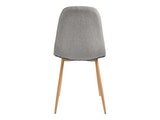 SalesFever® Essgruppe Grau 5tlg. Tisch 120x80 cm mit 4 Stühlen 14040 Miniaturansicht - 10