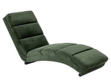 SalesFever® Designer waldgrün Relaxliege aus Samtbezug Sento 387528 Miniaturansicht - 3