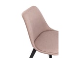 SalesFever® Esszimmerstuhl rose 2er Set Stoff mit Steppung und Sitzkissen Cleo 389836 Miniaturansicht - 7
