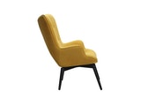 SalesFever® Polstersessel gelb aus Strukturstoff ergonomische Form Anjo 394120 Miniaturansicht - 3