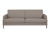 SalesFever® Sofa hellbraun 3-Sitzer Strukturstoff Tokyo 394557 Miniaturansicht - 1
