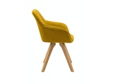 SalesFever® Essgruppe Gelb 160 x 90 cm Grau Aino 5tlg. Tisch & 4 Stühle 393253 Miniaturansicht - 8