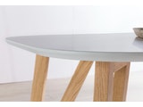 SalesFever® Essgruppe Grau 160 x 90 cm Grau Aino 5tlg. Tisch & 4 Stühle 393215 Miniaturansicht - 3