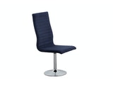 SalesFever® Essgruppe Blau Ledan Ø 100 cm 5tlg. Tisch & 4 Stühle Lio 393369 Miniaturansicht - 7