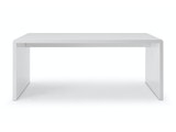 SalesFever® Schreibtisch 180x80 cm Weiß hochglanz lackiert Calvin 396902 Miniaturansicht - 2