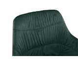 SalesFever® Armlehnstuhl mit Wabensteppung Samt Tannengrün Harvey 399187 Miniaturansicht - 9