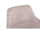 SalesFever® Armlehnstuhl mit Wabensteppung Samt Rose Harvey 399194 Miniaturansicht - 10