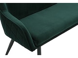 SalesFever® Sitzbank 160 cm Samt Tannengrün Finja 368701 Miniaturansicht - 9