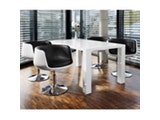 SalesFever® Essgruppe schwarz Luke mit 4 Stühlen Studio 54 1154 Miniaturansicht - 2