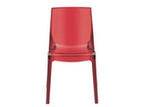 SalesFever® Designer rot transparent Stuhl Sari aus Kunststoff 6470 Miniaturansicht - 2