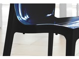 SalesFever® Designer schwarz Stuhl Sari aus Kunststoff 391204 Miniaturansicht - 5