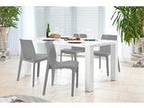 SalesFever® Designer grau Stuhl Sari aus Kunststoff 391211 Miniaturansicht - 7