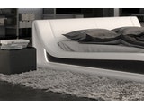 Innocent® Polsterbett 180x200 cm weiß schwarz Doppelbett LED Beleuchtung VILLARI 8732 Miniaturansicht - 5