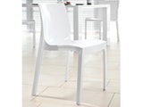 SalesFever® Essgruppe Sari weiß matt Luke 180x90cm 4 Design Stühle 9009 Miniaturansicht - 3