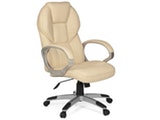 SalesFever® Schreibtischstuhl beige Surbo mit hoher Lehne 9437 Miniaturansicht - 1
