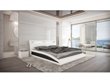 Innocent® Polsterbett 200x200 cm weiß schwarz Doppelbett LED BALISANI 10688 Miniaturansicht - 3
