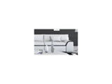 Innocent® Sofa weiß / schwarze Konstrastlinie 2-Sitzer Azure aus Kunstleder 10722 Miniaturansicht - 5