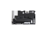 Innocent® Sofa schwarz / weiße Konstrastlinie 3-Sitzer Azure aus Kunstleder 10720 Miniaturansicht - 5