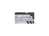 Innocent® Sofa weiß Design 3-Sitzer 245 cm frei stellbar mit Kissen 10753 Miniaturansicht - 4