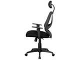 SalesFever® Schreibtischstuhl schwarz Zamora mit Netzbezug 11111 Miniaturansicht - 3