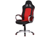 SalesFever® Schreibtischstuhl rot/schwarz Nava Racing Design 11117 Miniaturansicht - 1