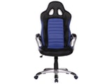 SalesFever® Schreibtischstuhl blau/schwarz Nava Racing Design 11118 Miniaturansicht - 2