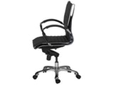 SalesFever® Schreibtischstuhl schwarz Roche 2 aus Echtleder 11131 Miniaturansicht - 3