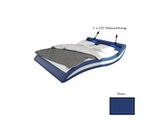 Innocent® Polsterbett 140x200 cm blau weiß Doppelbett LED Beleuchtung ACCENTOX 12501 Miniaturansicht - 3