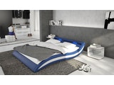 Innocent® Polsterbett 140x200 cm blau weiß Doppelbett LED Beleuchtung ACCENTOX 12501 Miniaturansicht - 2