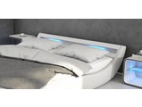 Innocent® Polsterbett 200x200 cm weiß Doppelbett LED Beleuchtung MAVANI n-7225-4711 Miniaturansicht - 5