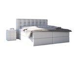 SalesFever® Boxspringbett 180x200 cm 180 x 200 cm weiß Hotelbett KATE n-10194-8021 Miniaturansicht - 2