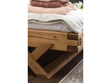 SalesFever® Balkenbett 140 x 200 cm aus massivem Fichtenholz natur JASMIN 390795 Miniaturansicht - 6
