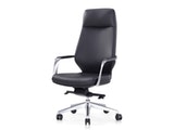 SalesFever® Bürostuhl Schreibtischstuhl schwarz aus Kunstleder CARL 390481 Miniaturansicht - 2