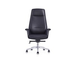 SalesFever® Bürostuhl Schreibtischstuhl schwarz aus Kunstleder COCOON 390504 Miniaturansicht - 3