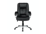 SalesFever® Bürostuhl Schreibtischstuhl schwarz in Kunstleder-Optik Miami  394021 Miniaturansicht - 2