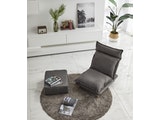 SalesFever® Sessel mit Hocker Webstoff Grau Cloud 394830 Miniaturansicht - 9