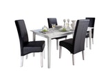 SalesFever® Essgruppe Juna 180x90 cm mit 4 Stühlen 9143 Miniaturansicht - 1