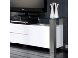 SalesFever® TV Board Dakuri mit Glasplatte Beine Edelstahl 11732 Miniaturansicht - 4
