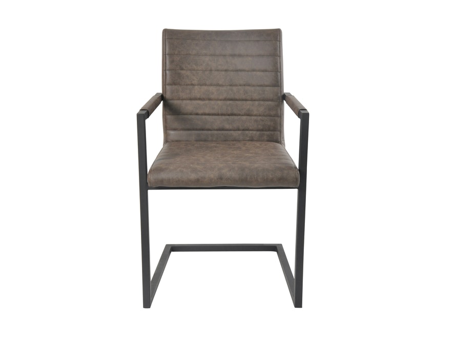 SalesFever® Baumkantentisch Stühle dunkelbraun 160 cm massiv NATUR 5tlg ALESSIA 13845 - 9